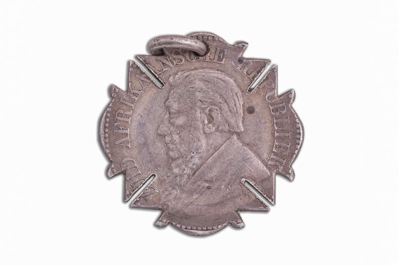 ***A TRENCH ART ZAR HALF CROWN CUTOUT***