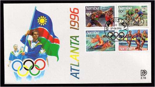 *** 1996 - NAMIBIA FDC 2.16 - OYMPIC GAMES ATLANTA - MINT CONDITION  ***