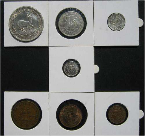 ###RARE!! 1948 UNION SET - ONLY 1S AND 2 1/2S NOT INCL - GREAT WAY TO START YOUR OWN COLLECTION ###