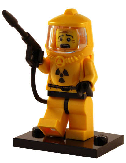 HAZMAT GUY - LEGO Minifigures - Series 4