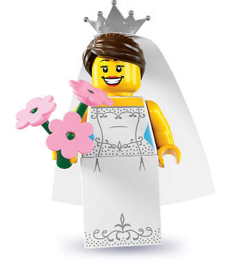 BRIDE - LEGO Minifigures - Series 7 [[[NEW SERIES!!!]]]