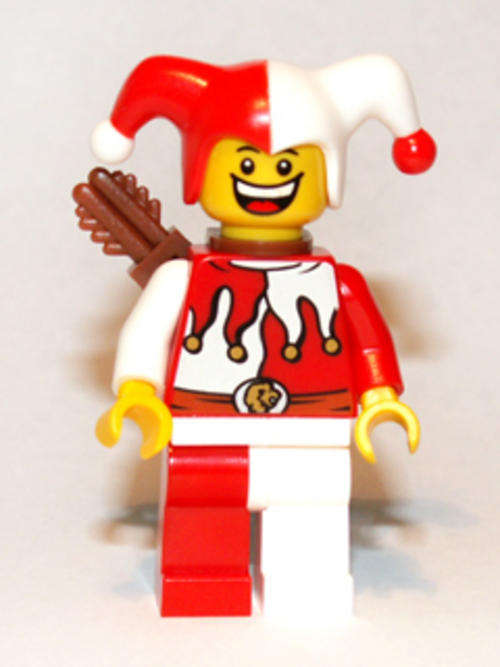 JESTER #512 - LEGO Kingdoms Minifigure (RARE!) LOW STARTING BID!