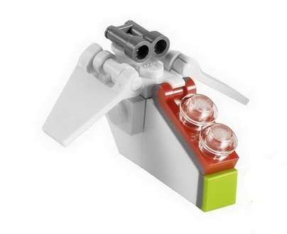 MINI REPUBLIC GUNSHIP - LEGO Star Wars (Rare!)
