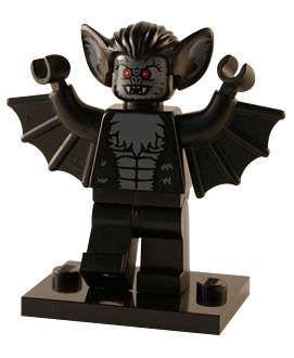 VAMPIRE BAT (Series 8) - Lego Minifigure (RARE COLLECTABLE!) SPECIAL OFFER!