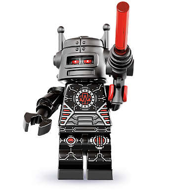 ROBOT (Series 8) - Lego Minifigure (RARE COLLECTABLE!)