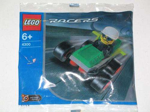 GREEN RACER - LEGO (2003 Racers Polybag Set) VERY RARE!!!