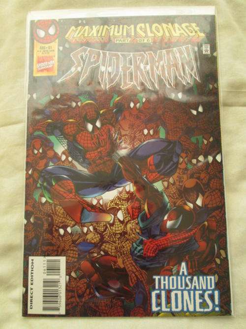 Spider-Man #61 (Rare Issue! NM) August 1995 - A Thousand Clones Issue!