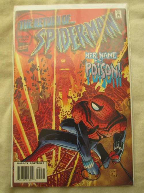 Spider-Man #64 (Rare Issue! NM) January 1996 - Featuring Poison!