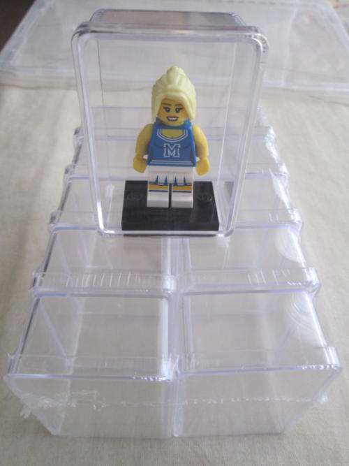 COLLECTOR DISPLAY TUBS (Packs of 10) - Lego Minifigure Accessories