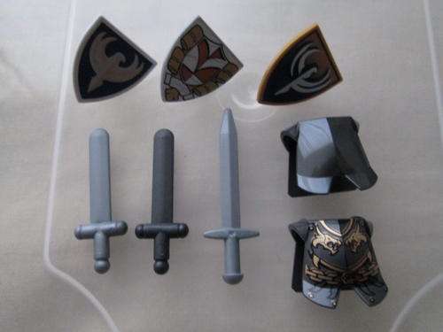 Weapons & Armour Bundle #001 - Lego Accessories