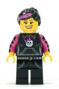 SKATER GIRL - LEGO Minifigure CRAZY R1 START !