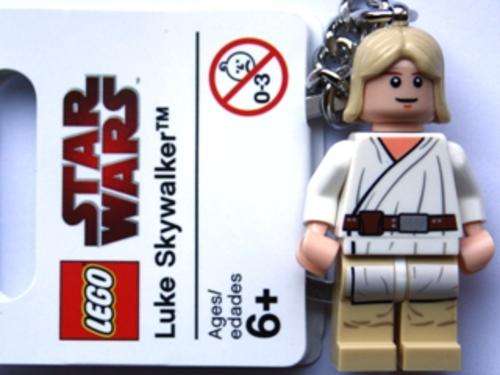 Luke Skywalker Key Chain - LEGO Star Wars Keychain (Rare!) SPECIAL OFFER!