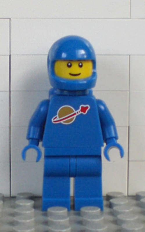 CLASSIC SPACEMAN (Blue) Reissue - LEGO Vintage Minifigure (Rare!)