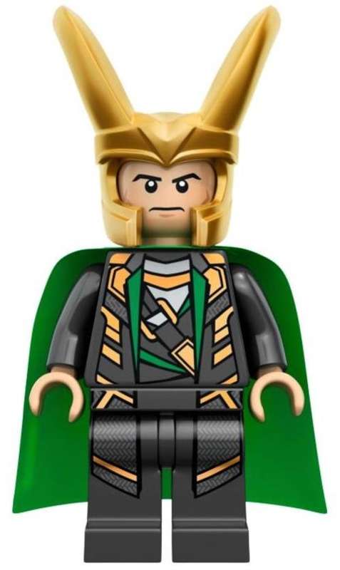 LOKI - LEGO Superheroes Minifigure