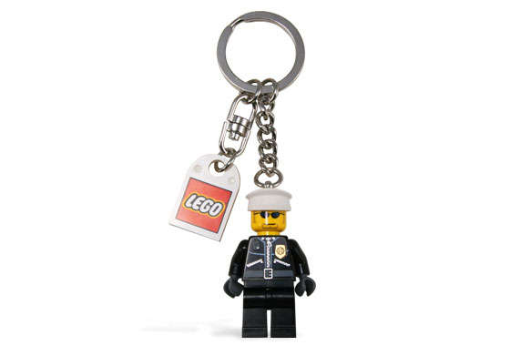Policeman - LEGO City Keychain (Rare!) SPECIAL OFFER!