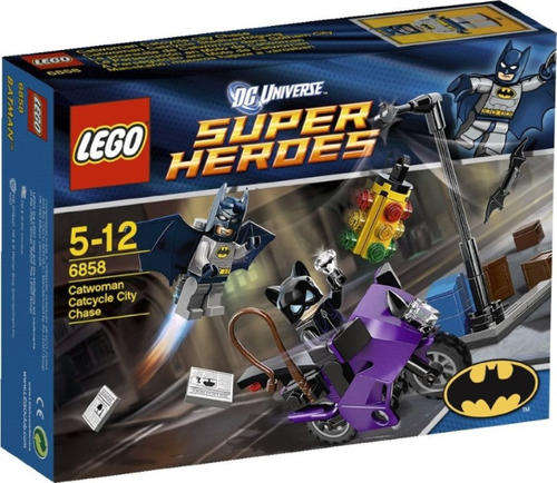CATWOMAN CATCYCLE CITY CHASE - LEGO Super Heroes Set (Hard To Find!) Imported