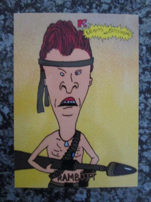 Rambutt #6669 - Beavis & Butt-Head Collectable Card (Very Rare!)