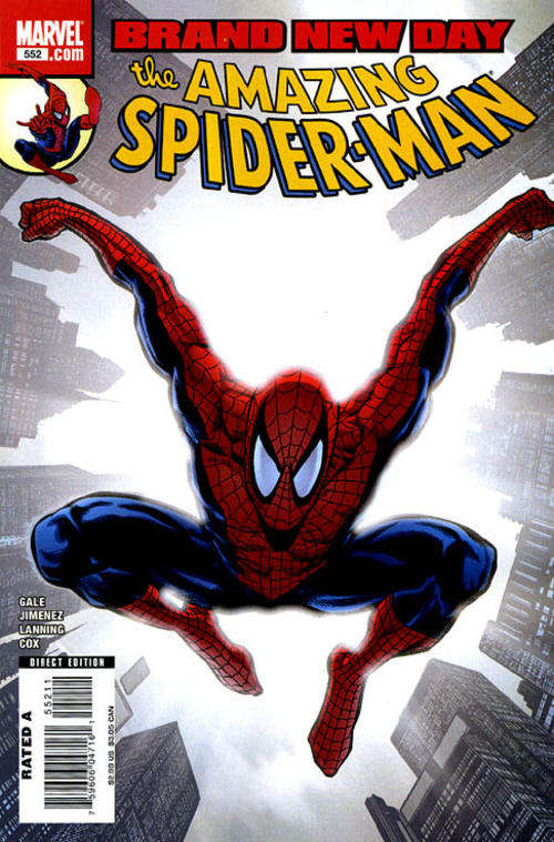 The Amazing Spider-Man #552 (MINT Inside Sleeve) Great Cover!
