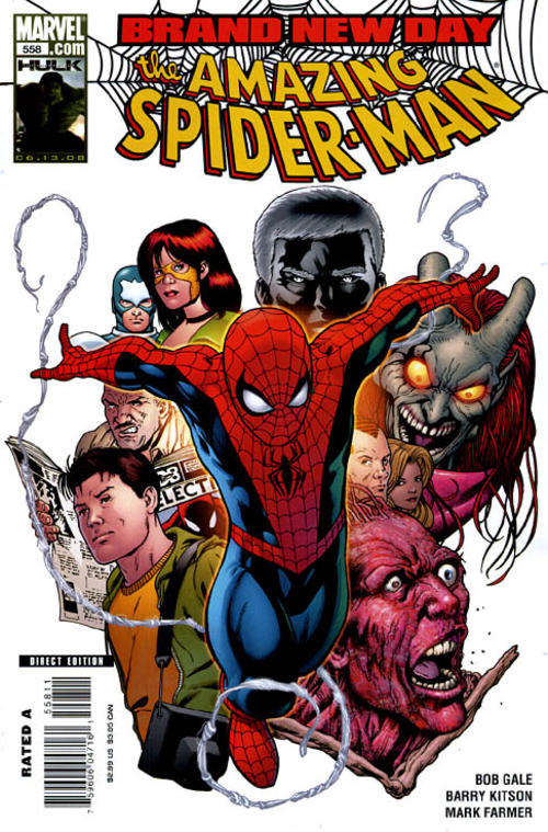 The Amazing Spider-Man #558 (MINT Inside Sleeve)