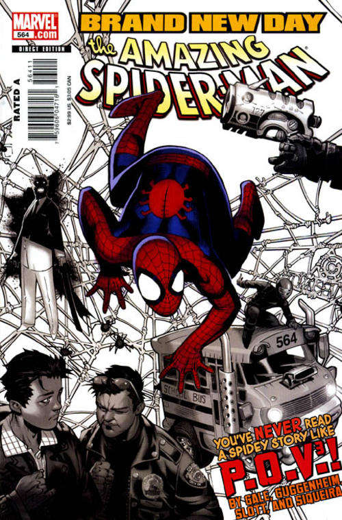 The Amazing Spider-Man #564 (MINT Inside Sleeve) Hot Cover!