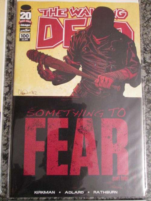 The Walking Dead #100A Adlard Cover (2012) Rare!