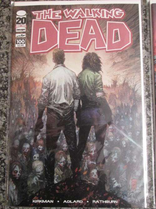 The Walking Dead #100 Silverstri Variant! (2012) Rare!