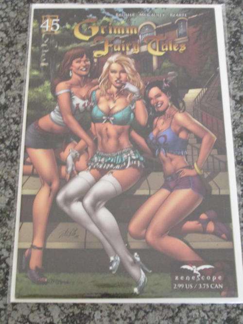 Grimm Fairy Tales #45A (2010) Rare!