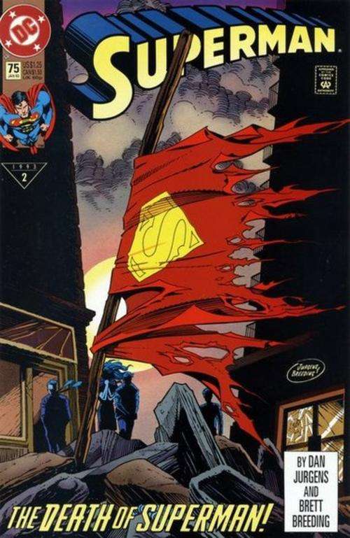 Superman #75 (NM - 1993) Very Rare! The Death Of Superman Issue! CRAZY R1 START!