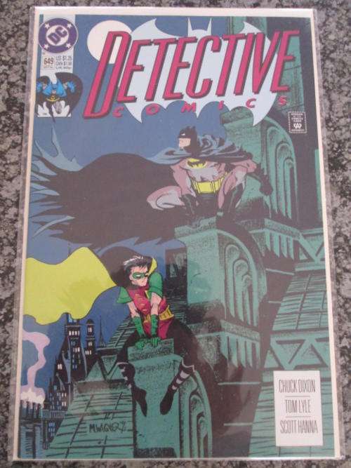 Detective Comics #649 Matt Wagner Cover! (NM - 1992) Rare! Back Issue