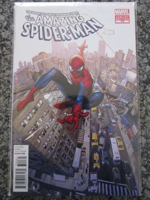 The Amazing Spider-Man #700 - Coipel Variant (MINT Inside Sleeve) Very Rare!