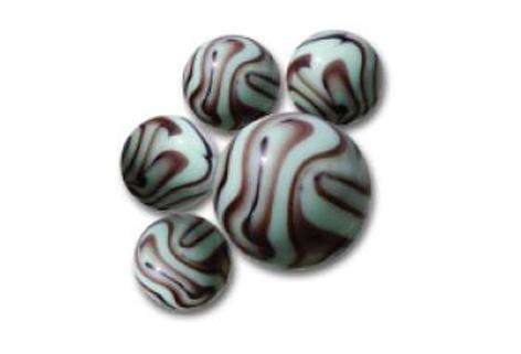 Curves Themed Marbles (20 Players + 1 Shooter)