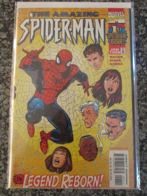 Amazing Spider-Man #1 (NM - 1998 2nd Series) Very Rare! Collector's Issue