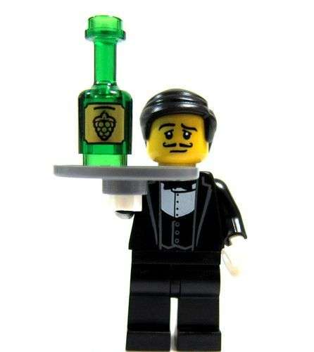 WAITER - LEGO Minifigures - Series 9