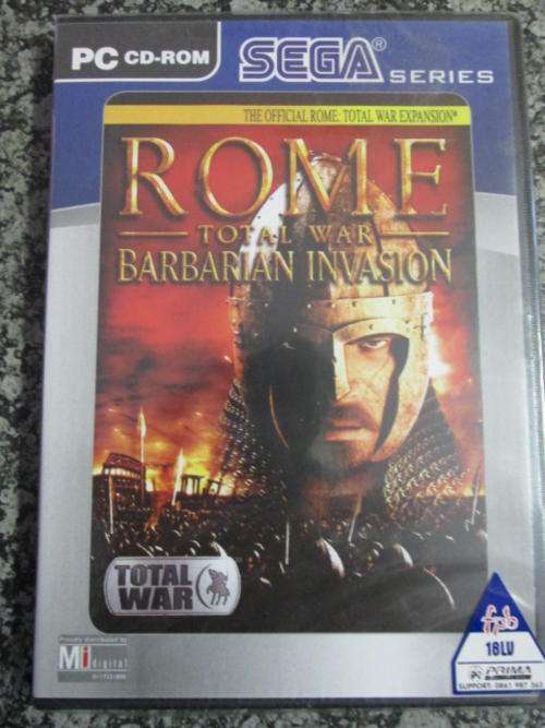 Rome Total War - Barbarian Invasion (PC) Sealed