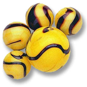 Bumblebee Themed Marbles (20 Players + 1 Shooter)