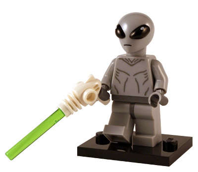Classic Alien - LEGO Minifigures Series 6 (Rare)