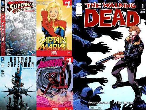 Digital Comic Bundle #001 (Essential Issues) - Includes Walking Dead #1 CRAZY R1 START!