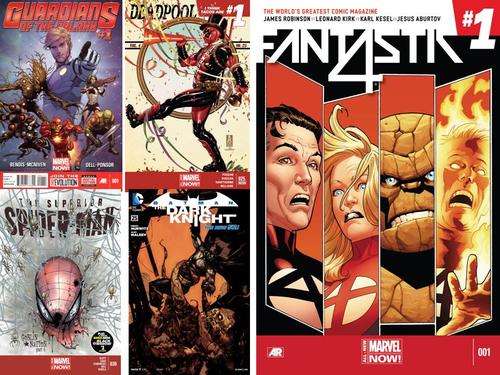 Digital Comic Bundle 002 (Essential Issues) - Includes Fantastic Four #1 CRAZY R1 START!