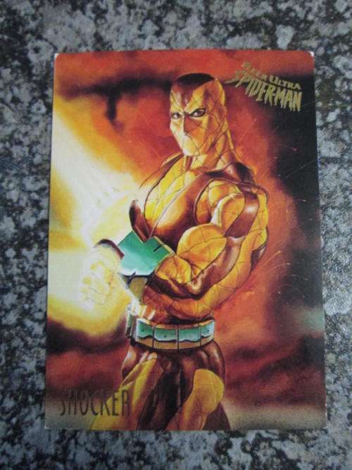 Shocker (No 50) - Spider-Man (1995 Fleer Ultra Marvel Collector Card)
