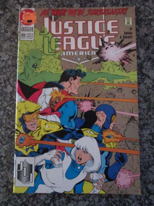 Justice League America #65 (VF - 1992) Back Issue