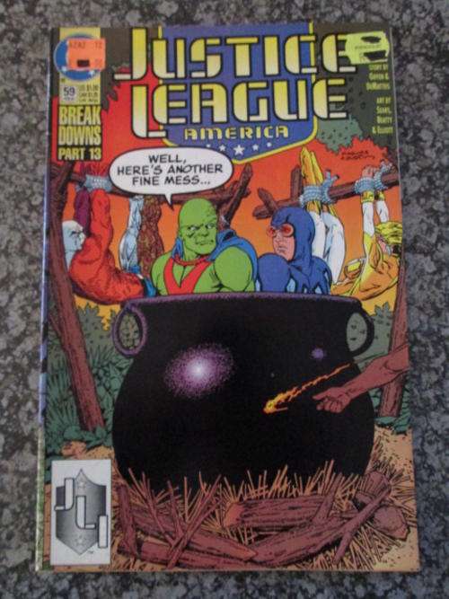 Justice League America #59 (FN - 1992) Back Issue