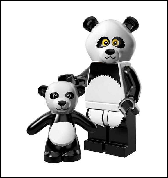 Panda Guy - LEGO Movie Minifigure