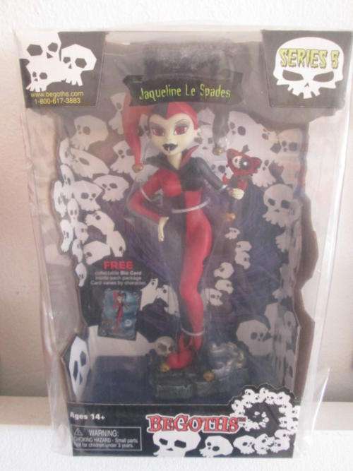 Jaqueline Le Spades - Begoth Figure 7" (Series 5) 2006 Rare