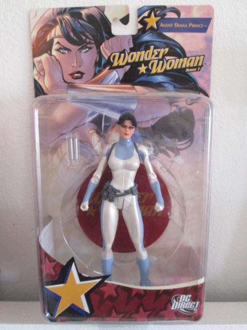 Agent Diana Prince (Wonder Woman Series 1) - DC Action Figure 6.75" (Discontinued) 2007