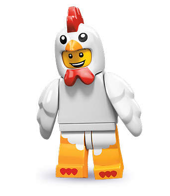 Chicken Suit Guy - LEGO Minifigures Series 9