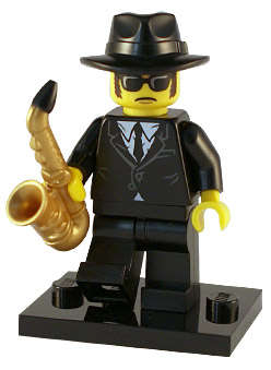 Saxophone Player - Lego Minifigures Series 11