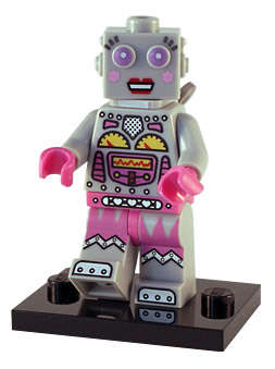 Lady Robot - Lego Minifigures Series 11 (Discontinued)