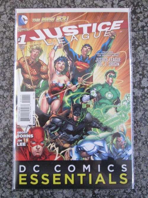 Justice League #1 Jim Lee Cover (NM - 2014) DC Essentials