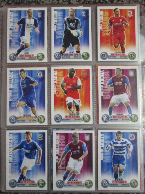 Match Attax - 9 Random Players (Trading Cards)