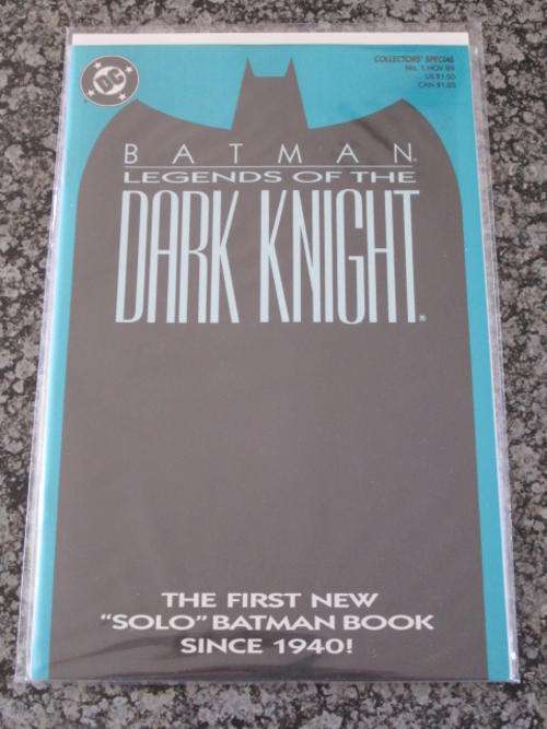 Batman Legends Of The Dark Knight #1 (NM - 1989) Copper Age! Collector's Special